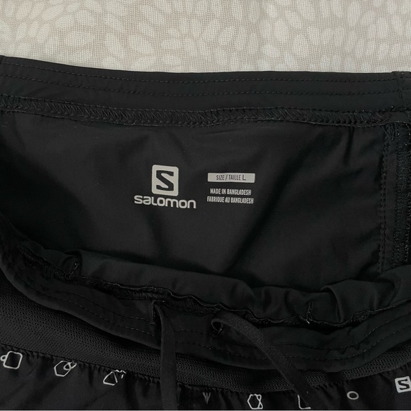SALOMON XA Men’s Training Shorts Size Large - Picture 2 of 7